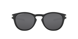 Oakley Latch (A) OO9349-28 934928 แว่นกันแดดทรงกลม Low Bridge Fit สีดำด้าน เลนส์ Prizm Black Polarized