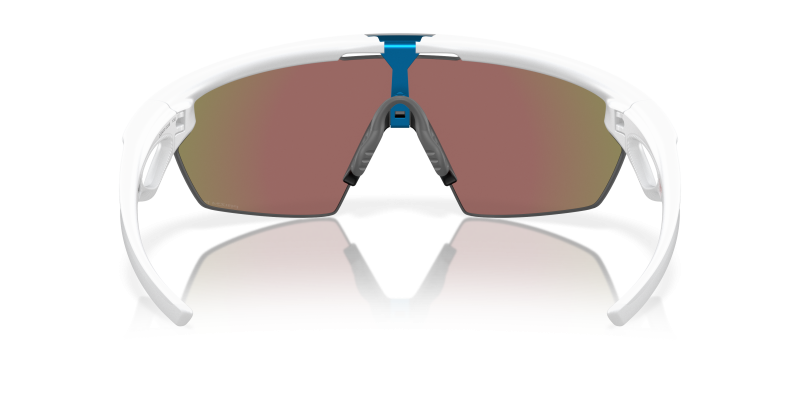 แว่นกันแดด Oakley OO9403-02 940302 มุมข้าง ทรง Shield กรอบขาวด้านเลนส์ Toric