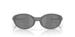 Oakley Eye Jacket Redux OO9438-27 943827 แว่นกันแดดผู้ชายสีลายนิ้วมือหมึกเทาด้าน เลนส์ Prizm Black