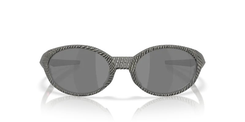 Oakley Eye Jacket Redux OO9438-27 943827 แว่นกันแดดผู้ชายสีลายนิ้วมือหมึกเทาด้าน เลนส์ Prizm Black