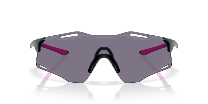 Oakley Cybr Zero OO9512D-05 951205 แว่นกันแดด Shield สีคาร์บอนขัดเงา เลนส์ Prizm Grey