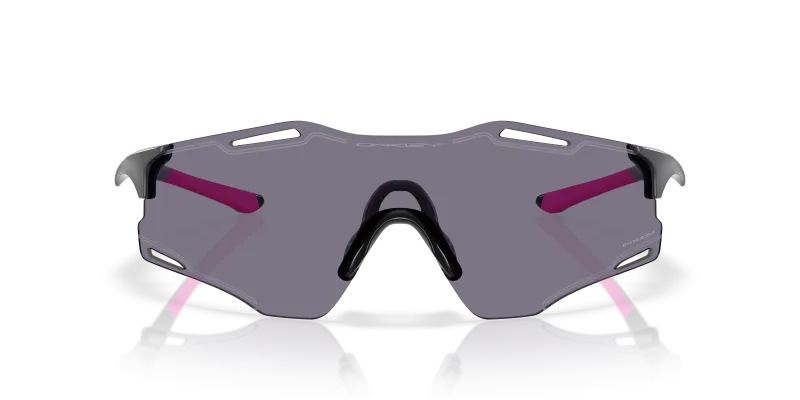Oakley Cybr Zero OO9512D-05 951205 แว่นกันแดด Shield สีคาร์บอนขัดเงา เลนส์ Prizm Grey