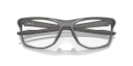 แว่นสายตา Oakley Knolls OX8144-02 Satin Grey Smoke Oakley Knolls OX8144-02 close-up ด้านหน้า
