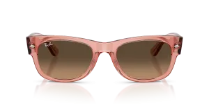 Rayban RB0832SF-684843 684843 แว่นกันแดดอะซิเตทชมพูโปร่งใส Mega Wayfarer II