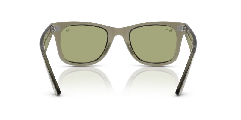 Rayban Wayfarer RB2140F-68694E ขาแว่นด้านใน ลาย Star Wars Master Yoda