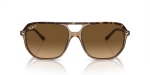 Rayban Bill One RB2205-1292M2 ฮาวานาพื้นน้ำตาลโปร่งใส น้ำตาลโพลาไรซ์ Rayban RB2205-1292M2 1292M2 แว่นกันแดดอะซิเตทฮาวานาโปร่งใส เลนส์โพลาไรซ์