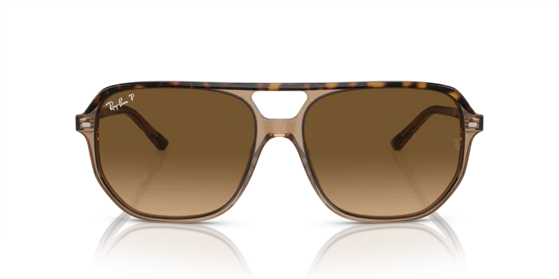 Rayban RB2205-1292M2 1292M2 แว่นกันแดดอะซิเตทฮาวานาโปร่งใส เลนส์โพลาไรซ์