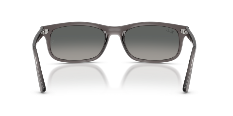 แว่นกันแดด Rayban RB2224F-667571 667571 มุมข้าง กรอบอะซิเตทสีโอปอลเทา
