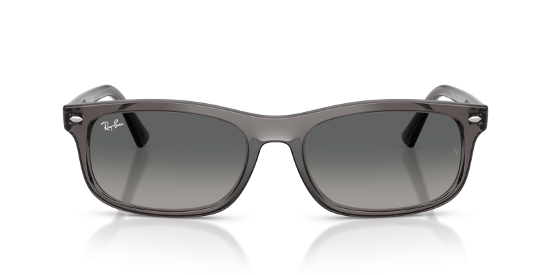 Rayban RB2224F-667571 667571 แว่นกันแดดอะซิเตทสีเทาอ่อนโอปอล XL