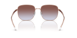 แว่นกันแดด Rayban RB3713D-9202I8 มุมข้าง กรอบโลหะโรสโกลด์ทรงเรขาคณิต