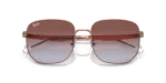 Rayban Sun RB3713D 9202I8 โรสโกลด์ Rayban RB3713D-9202I8 ขาแว่นด้านใน