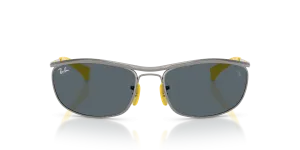 Rayban Ferrari Collection RB3819M-F030R5 แว่นกันแดดกันเมทัล เลนส์น้ำเงิน ทรงวงรี ทั้งชายหญิง