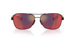 Rayban Sun RB8336M F1186P ดำด้าน Dark Grey Mirror Blue Red Rayban RB8336M F1186P แว่นกันแดด Scuderia Ferrari ทรงสี่เหลี่ยมโลหะดำด้าน ทั้งสองเพศ