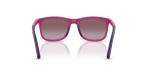 Rayban Sun RJ9084SF 71498H Fuchsia On Rubber Violet Gradient Rayban RJ9084SF 71498H ขาแว่นด้านใน