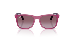 Rayban RJ9084SF 71498H แว่นกันแดดเด็ก Bio-Based สีพุชเซียม่วง ด้านหน้า
