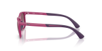 Rayban Sun RJ9084SF 71498H Fuchsia On Rubber Violet Gradient แว่นกันแดด Rayban RJ9084SF 71498H มุมข้าง ขาแว่นยางสีม่วง