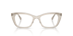 Rayban RX5433 8291 แว่นสายตาผู้หญิงลาย Photo Waves Grey ทรงหมอน ด้านหน้า