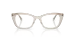 Rayban Optic RX5433 8291 Photo Waves Grey Rayban RX5433 8291 แว่นสายตาผู้หญิงลาย Photo Waves Grey ทรงหมอน ด้านหน้า