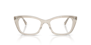 Rayban RX5433 8291 แว่นสายตาผู้หญิงลาย Photo Waves Grey ทรงหมอน ด้านหน้า
