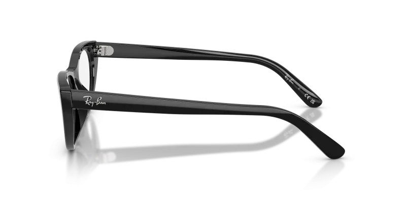 แว่นสายตา Rayban RX5449D-2000 มุมข้าง Asian Fit ขาสีดำ