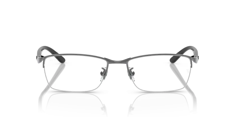 แว่นสายตา Rayban RX6501D-2502 Gunmetal ด้านหน้า สำหรับผู้ชาย