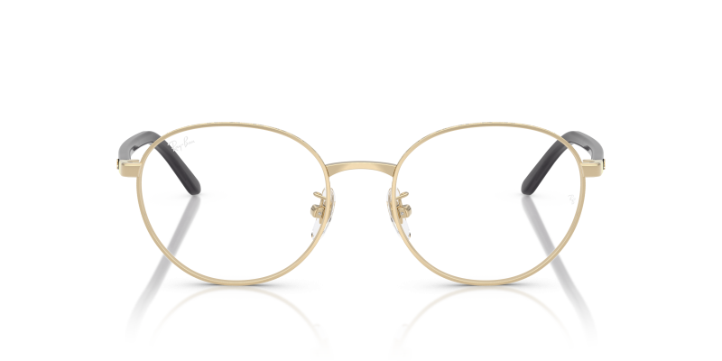 Rayban Optic RX6538D-2993 สีทองอ่อน ด้านหน้า