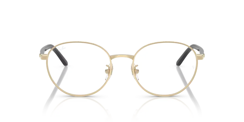 Rayban Optic RX6538D-2993 สีทองอ่อน ด้านหน้า