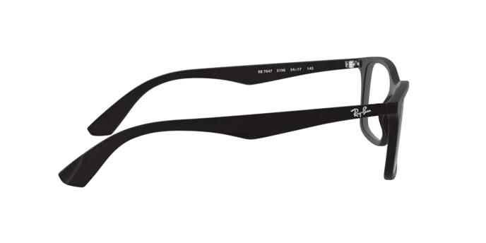 Rayban Optic RX7047-5196 ดำด้าน มุมสามส่วน