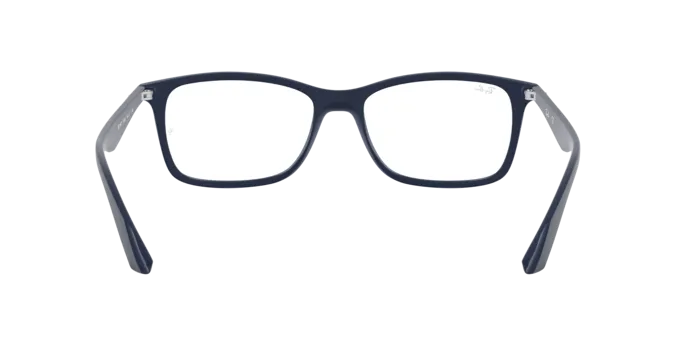 Rayban Optic RX7047-5450 น้ำเงินโปร่งใส ด้านหลัง
