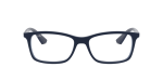 Rayban Optic RX7047-5450 น้ำเงินโปร่งใส Rayban Optic RX7047-5450 น้ำเงินโปร่งใส ด้านหน้า