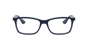 Rayban Optic RX7047-5450 น้ำเงินโปร่งใส ด้านหน้า