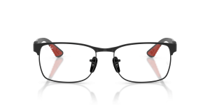 Rayban Optic RX8425M-F002 Ferrari ดำด้าน ด้านหน้า