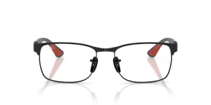 Rayban Optic RX8425M-F002 Ferrari ดำด้าน ด้านหน้า