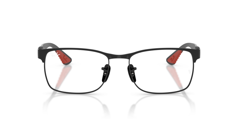 Rayban Optic RX8425M-F002 ดำด้าน Ferrari Rayban Optic RX8425M-F002 Ferrari ดำด้าน ด้านหน้า