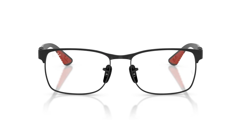 Rayban Optic RX8425M-F002 ดำด้าน Ferrari Rayban Optic RX8425M-F002 Ferrari ดำด้าน ด้านหน้า