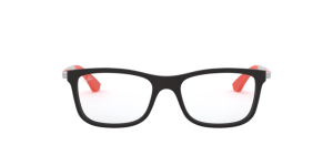 Rayban Optic RY1549-3652 แว่นสายตาเด็กดำด้าน ด้านหน้า