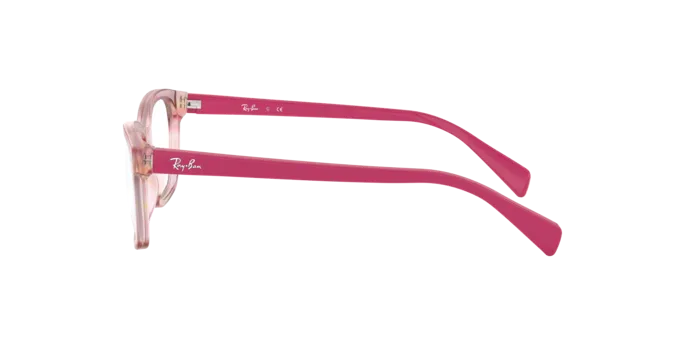 แว่นสายตา Rayban RY1591 3806 มุมข้าง โครงสร้าง Flexible Frame อะซิเตท
