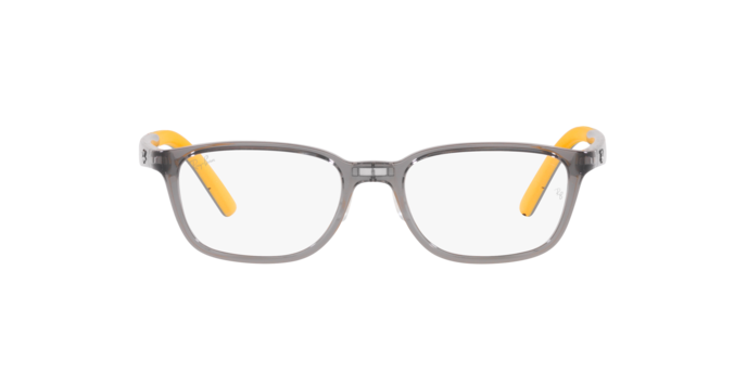 Rayban Optic RY1617D 3774 Transparent Grey Rayban RY1617D 3774 แว่นสายตาเด็กสีเทาโปร่งใส ทรงหมอน เหมาะทั้งเด็กชายและหญิง