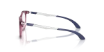 Rayban Optic RY9082V 7504 Transparent Violet แว่นสายตา Rayban RY9082V 7504 มุมข้าง ขาแว่นอลูมิเนียมสีเงิน