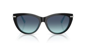 Tiffany & Co TF4253F 80559S แว่นกันแดดตาแมว Black On Tiffany Blue ผู้หญิง