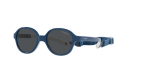 Vogue Sun VJ2012 297487 Blue On Rubber Cream Dark Grey แว่นกันแดด Vogue VJ2012 297487 เลนส์เทาเข้ม มุมมองปิด