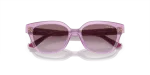 Vogue Sun VJ2021 27808H Transparent Pink Violet Gradient แว่นกันแดด Vogue VJ2021 27808H เลนส์ไล่ระดับสีม่วง มุมมองพับขา