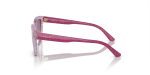 Vogue Sun VJ2021 27808H Transparent Pink Violet Gradient แว่นกันแดด Vogue VJ2021 27808H ขา Full Fucsia มุมมองด้านข้างซ้าย
