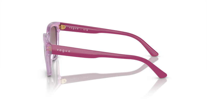 แว่นกันแดด Vogue VJ2021 27808H ขา Full Fucsia มุมมองด้านข้างซ้าย