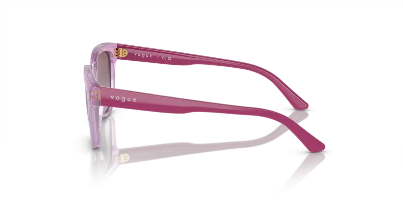 แว่นกันแดด Vogue VJ2021 27808H ขา Full Fucsia มุมมองด้านข้างซ้าย