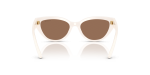 Vogue Sun VJ2026 312473 Ivory Dark Brown แว่นกันแดด Vogue VJ2026 312473 กรอบงาช้าง มุมมองด้านหลัง