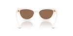Vogue Sun VJ2026 312473 Ivory Dark Brown แว่นกันแดด Vogue VJ2026 312473 กรอบงาช้าง มุมมองด้านหลัง
