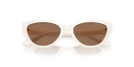 Vogue Sun VJ2026 312473 Ivory Dark Brown แว่นกันแดด Vogue VJ2026 312473 เลนส์น้ำตาลเข้ม Dark Brown มุมมองพับขา