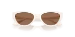 Vogue Sun VJ2026 312473 Ivory Dark Brown แว่นกันแดด Vogue VJ2026 312473 เลนส์น้ำตาลเข้ม Dark Brown มุมมองพับขา
