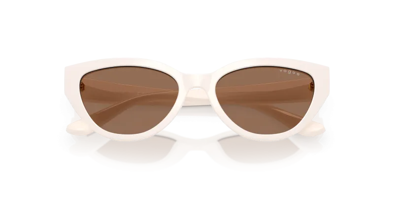 แว่นกันแดด Vogue VJ2026 312473 เลนส์น้ำตาลเข้ม Dark Brown มุมมองพับขา